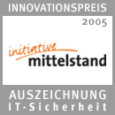 QMailFilter erhielt den Innovationspreis 2005 der Initiative Mittelstand